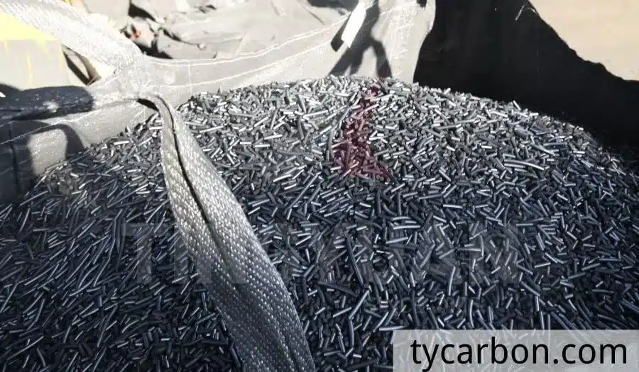 Activated Carbon Carbonized Material after Drying